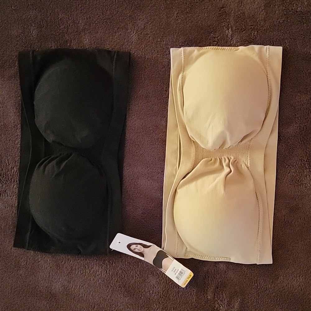 Strapless bras